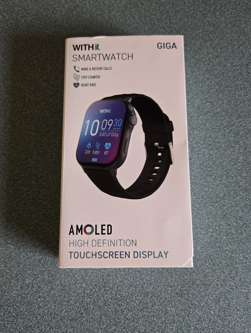 WITHit Giga Smartwatch with AMOLED 2.04